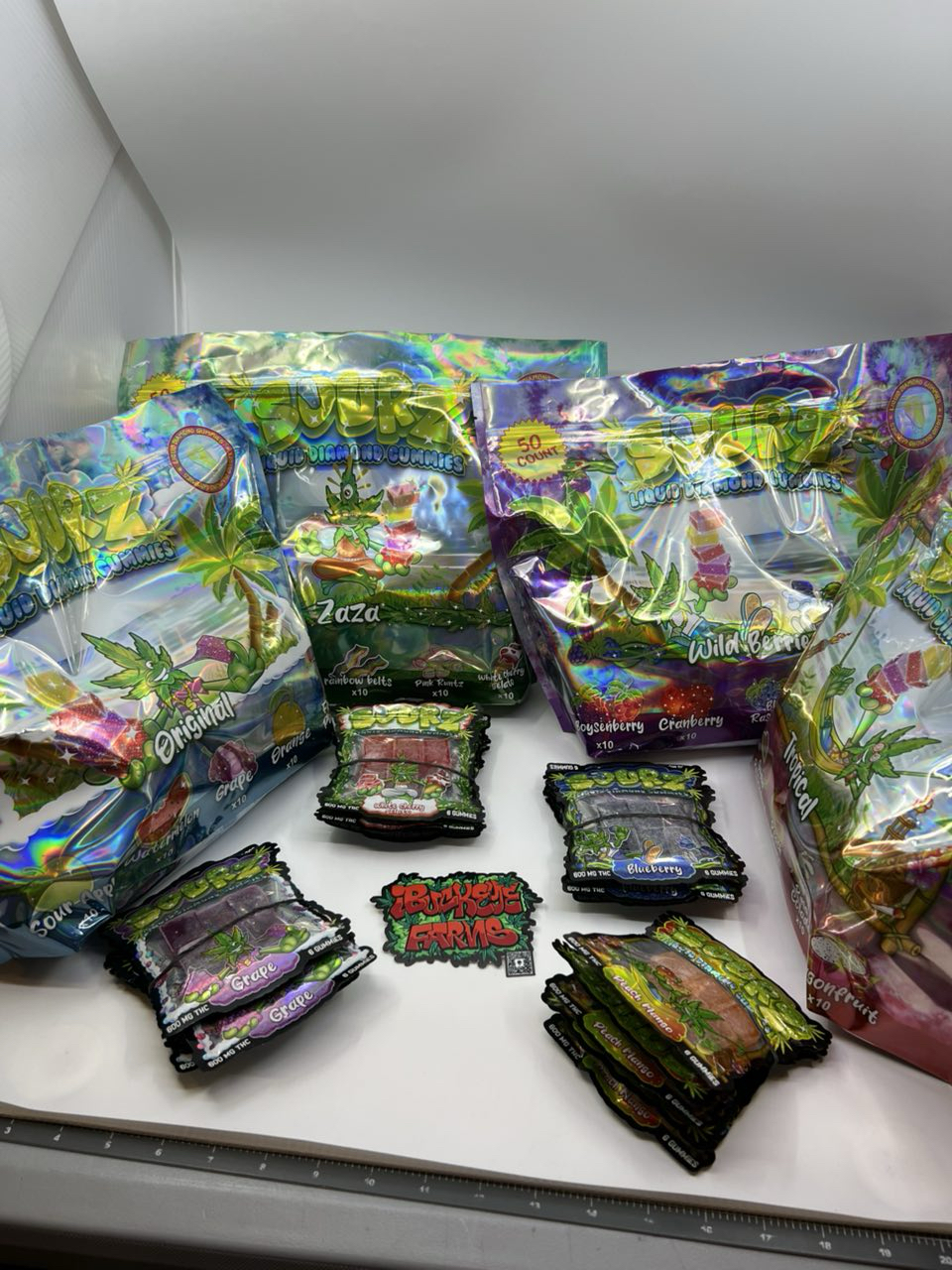 BUY DEVOUR GUMMIES SOURZ LIQUID DIAMOND 600MG